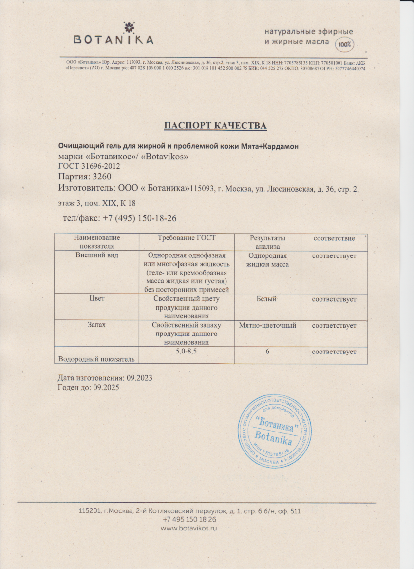 Паспорт №092023